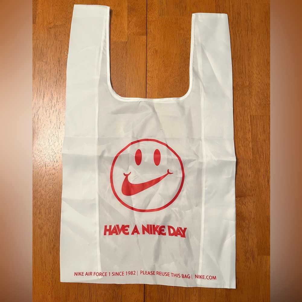 Nike Have A Nike Day White Reusable Tote Bag
